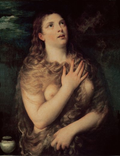 Maria Magdalena door Tiziano Vecelli